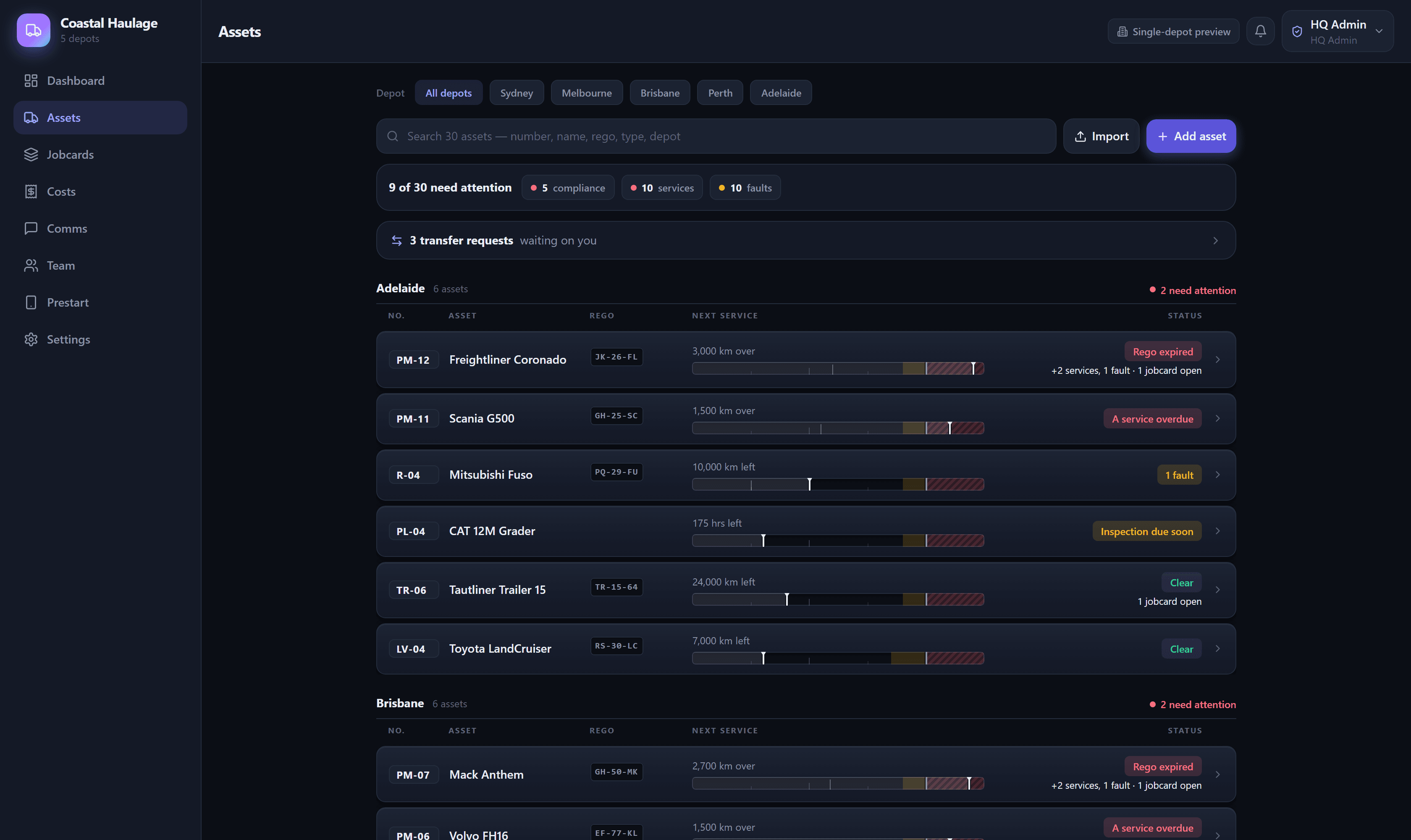 AssetPass asset register